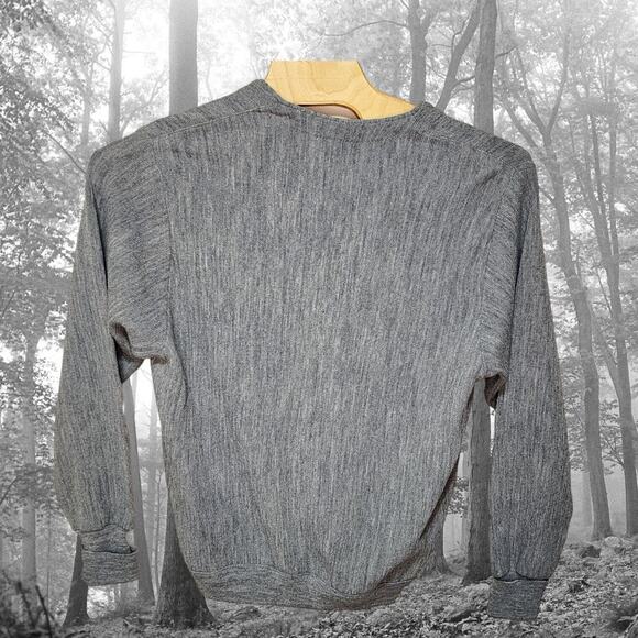 Vintage Men's Izod Cardigan Sweater Logo Made in USA Large L - Picture 7 of 7